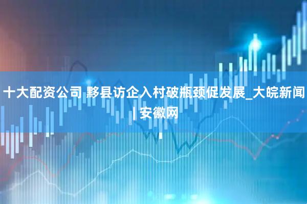 十大配资公司 黟县访企入村破瓶颈促发展_大皖新闻 | 安徽网